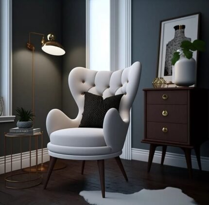 Sleek Elegance: Kivi Bedroom Chair
